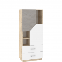 Regał wysoki 80 2D2S PAX-20 PAX Podstawowe (2)