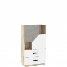 Regał niski 80 2D2S PAX-14 PAX Podstawowe (2)