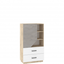 Regał niski 80 1D2S PAX-13 PAX Podstawowe (2)