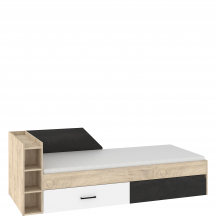 Łóżko 90 x 200 Lewe PAX-07 PAX Podstawowe (1)