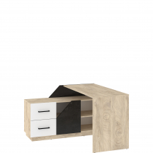 Biurko narożne Lewe 120L 1D2S PAX-02 PAX Podstawowe (1)