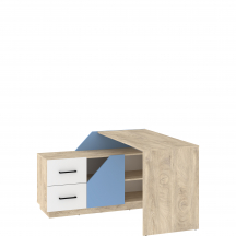 Biurko narożne Lewe 120L 1D2S PAX-02 PAX Podstawowe (3)