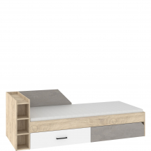 Łóżko 90 x 200 Lewe PAX-07 PAX Podstawowe (2)