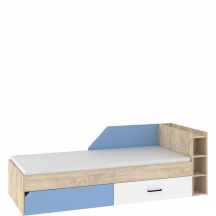 Łóżko 90 x 200 Prawe PAX-08 PAX Podstawowe (3)