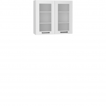 Szafka górna wisząca z witryną 2 drzwi WS80 EMILY Podstawowe (1)