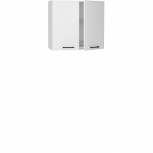 Szafka górna wisząca z suszarką 2 drzwi W80SU ALU EMILY Podstawowe (1)