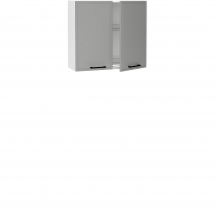 Szafka górna wisząca z suszarką 2 drzwi W80SU ALU EMILY Podstawowe (3)