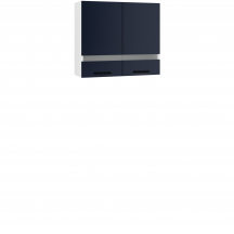 Szafka górna wisząca z witryną 2 drzwi WS80 MAX Podstawowe (5)