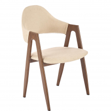 Krzesło metalowe K-344 Beż Podstawowe