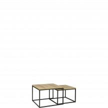 Zestaw dwóch ław kwadratowych Podstawowe (1)