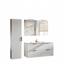 Zestaw mebli do łazienki SET 60-05 ADEL WHITE Podstawowe