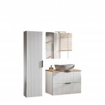 Zestaw mebli do łazienki SET 80-01 ADEL WHITE Podstawowe