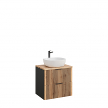 Szafka łazienkowa wisząca z umywalką 82-60-D-2S XILO Podstawowe