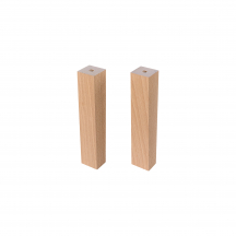Drewniane nogi do szafek 2 szt. FIJI WHITE Podstawowe
