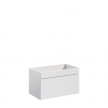 Szafka łazienkowa wisząca pod umywalkę 80 cm 82-80-D-1S ICONIC WHITE Podstawowe