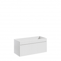 Szafka łazienkowa wisząca pod umywalkę 100 cm 82-100-D-1S ICONIC WHITE Podstawowe