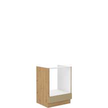 Szafka dolna stojąca pod zabudowę piekarnika 60 D GAZ ARTISAN CAPPUCINO POŁYSK Podstawowe