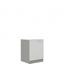 Szafka dolna stojąca 1 drzwi 60 D 1F BIANCA Podstawowe