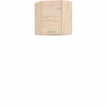 Szafka górna wisząca narożna 1 drzwi 58 x 58 GN-72 1F BORDEAUX Podstawowe