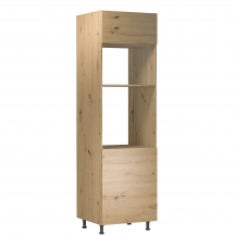 Szafka dolna wysoki słupek pod zabudowę piekarnika i mikrofali 2 drzwi D60PM LANGEN Podstawowe (1)