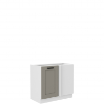 Szafka dolna stojąca narożna 1 drzwi 105 ND 1F LUNA CLAY GREY Podstawowe (1)