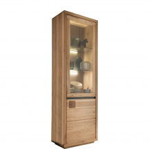 Witryna I drewniana z dzikiego dębu Prawa WZ-0159-5101 WZ-0159 DĄB Podstawowe