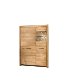 Kredens II drewniany z dębu olejowanego Prawy WZ-0169-0411 WZ-0169 Podstawowe (2)