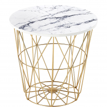 HARISSA G Halmar Ława Biały Marmur Podstawowe