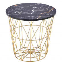 HARISSA G Halmar Ława Czarny Marmur Podstawowe