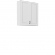 Szafka górna wisząca 2 drzwi 80 G-90 2F STILO BIAŁY MAT Podstawowe (1)