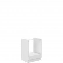 Szafka dolna stojąca pod zabudowę piekarnika 60 D GAZ STILO BIAŁY MAT Podstawowe (1)