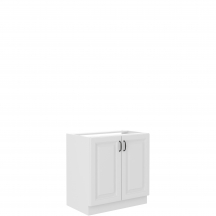 Szafka pod zlewozmywak 2 drzwi 80ZL 2F STILO BIAŁY MAT Podstawowe (1)