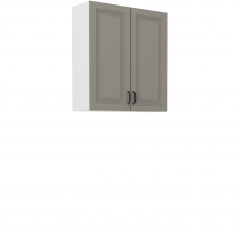 Szafka górna wisząca 2 drzwi 80 G-90 2F STILO CLAY GREY Podstawowe (1)