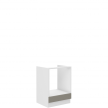 Szafka dolna stojąca pod zabudowę piekarnika 60 D GAZ STILO CLAY GREY Podstawowe (1)