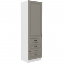 Szafka dolna wysoka słupek 60 DKS-210 3S 1F STILO CLAY GREY Podstawowe (1)