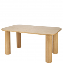 Stół rozkładany 160-240x100x77 ELEFANTE PROSTOKĄT Podstawowe