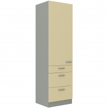 Szafka dolna wysoka słupek 60 DKS-210 3S 1F KARMEN Podstawowe