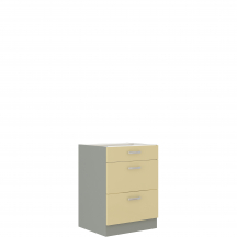 Szafka dolna stojąca 3 szuflady 60D 3S KARMEN Podstawowe