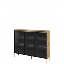 Kredens TR-08 z oświetleniem Dąb Artisan TREND Podstawowe