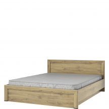 Łóżko 160 x 200 ze stelażem i pojemnikiem SAPORI Podstawowe