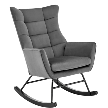 Fotel bujany BAZALTO Popiel Podstawowe