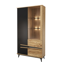 Witryna podwójna 1DS2D z oświetleniem Prawa ETNA Podstawowe