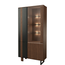 Witryna podwójna 1DS3D z oświetleniem Lewa ISLA Podstawowe