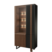 Witryna podwójna 1DS3D z oświetleniem Prawa ISLA Podstawowe