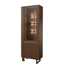 Witryna pojedyncza 1DS1D z oświetleniem Lewa ISLA Podstawowe