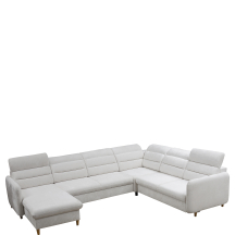 Narożnik z funkcją spania i pojemnikiem SAMOS II Prawy Podstawowe