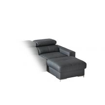 Otomana z pojemnikiem na pościel Prawa OT/P BAZALT Podstawowe