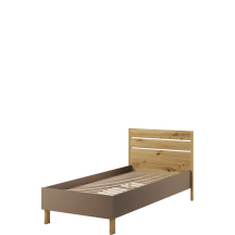 Łóżko 90 x 200 ze stelażem LY-10 LENNY Podstawowe