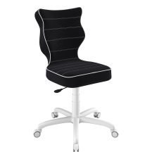 Fotel obrotowy młodzieżowy PETIT BIAŁY Podstawowe (1)