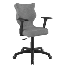 Fotel obrotowy biurowy UNI CZARNY Podstawowe (6)